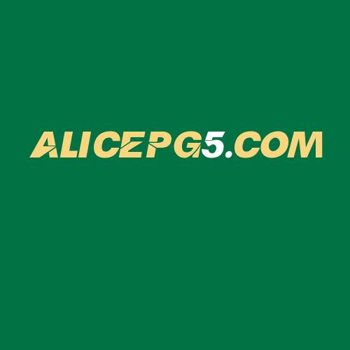 Logo da ALICEPG5